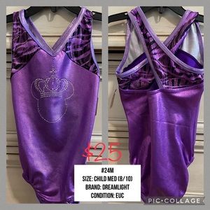 #24M Used Child Medium Dreamlight Leotard
